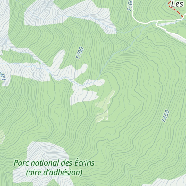 Map of Le Clos Jaunier