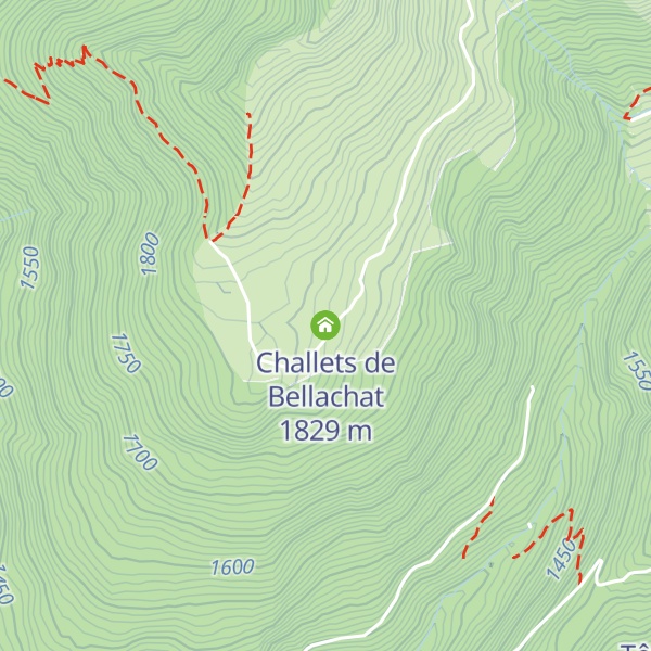 Map of Challets de Bellachat