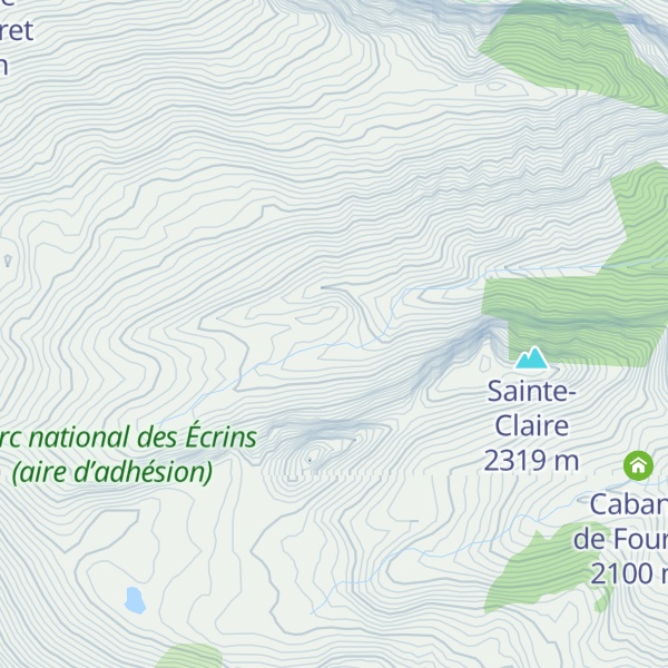 Map of Cabane de Méan