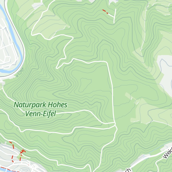 Map of Sonnen-Berg