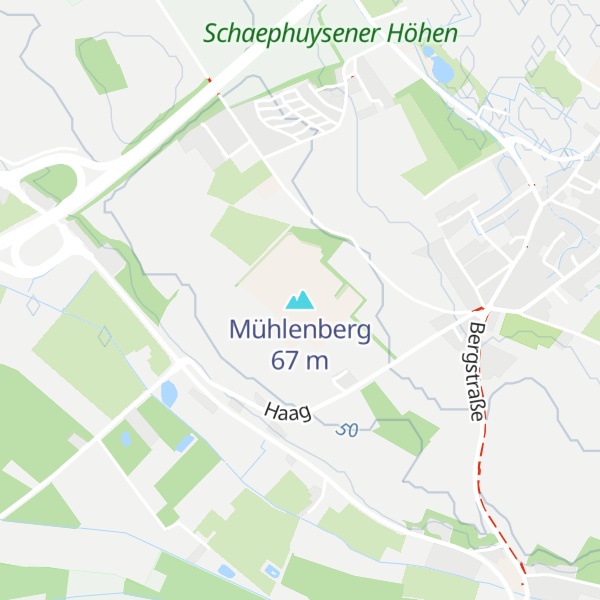 Map of Mühlenberg