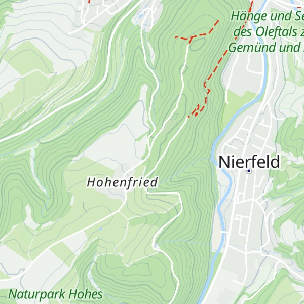Map of Hohenfrieder Hütte