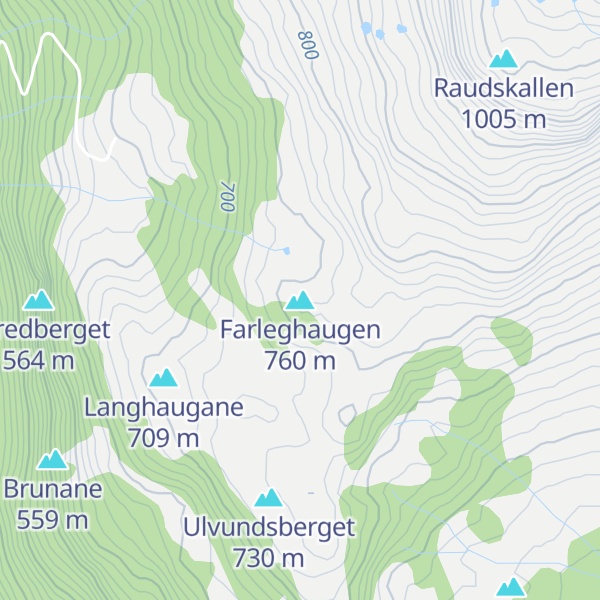Map of Farleghaugen