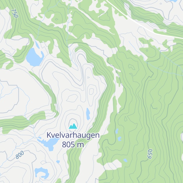 Map of Grøne Haugen