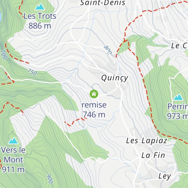 Map of remise
