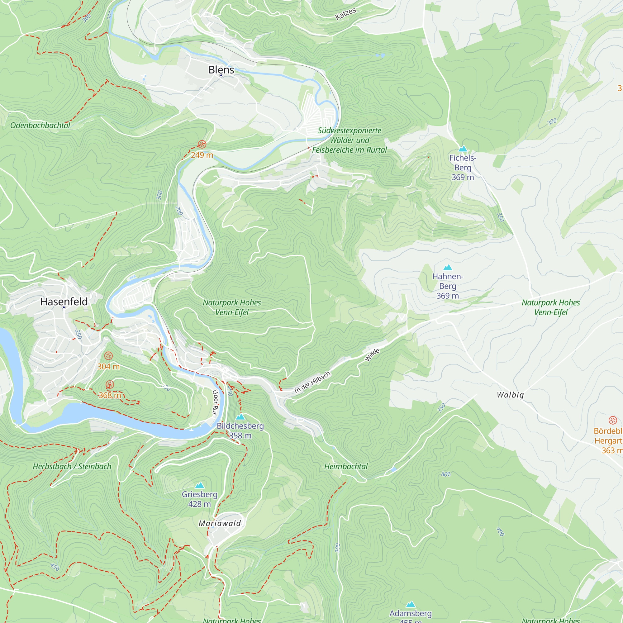 Schutzhütte Kohnental map