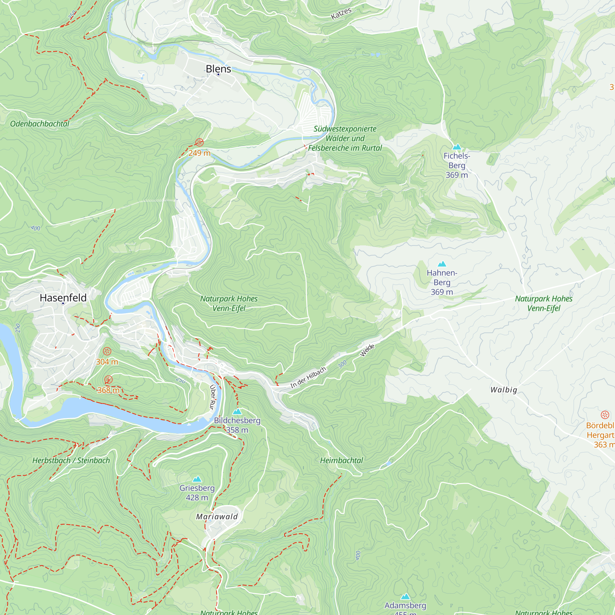 Schutzhütte Kohnental map