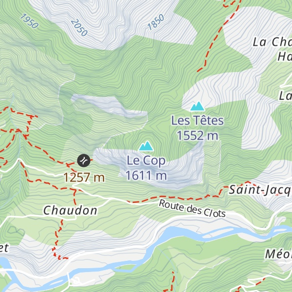 Map of Le Cop
