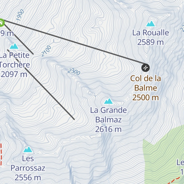 Map of La Grande Torchère