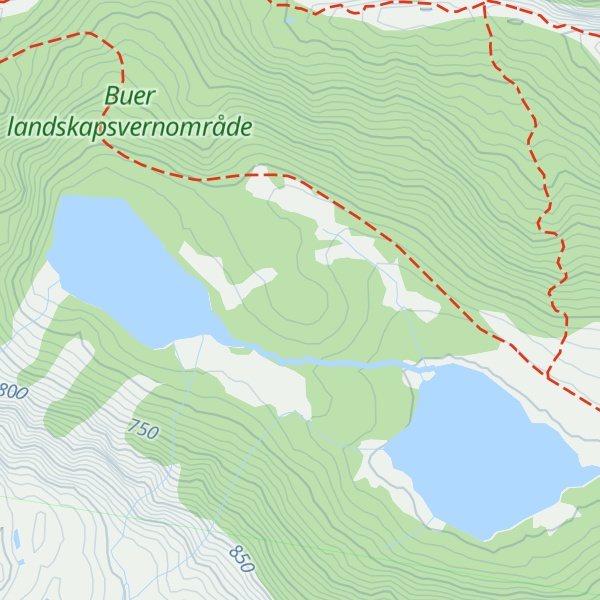Map of Tvorehaug