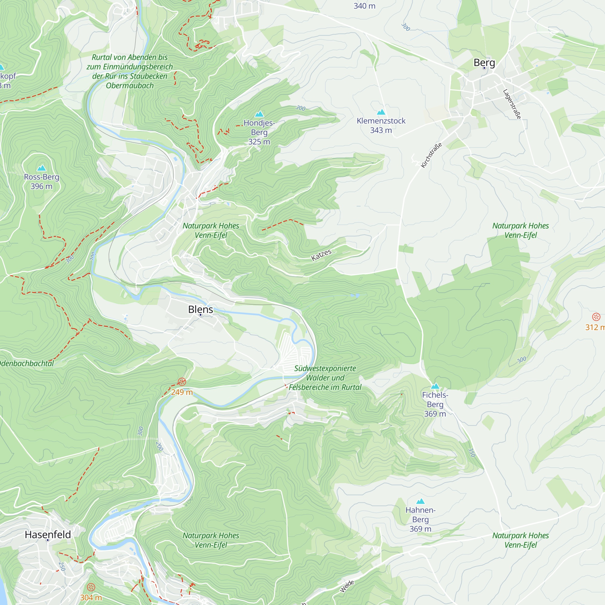 Kölner Hütte map