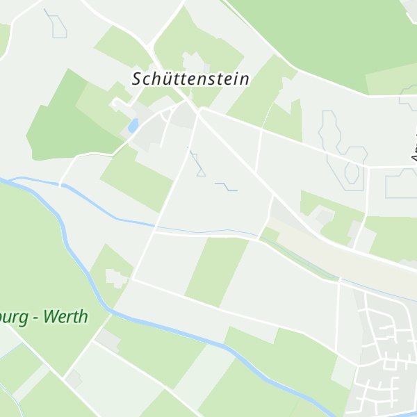 Map of Unterm Schütten