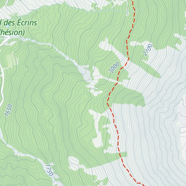 Map of Cabane du Clot de l'Aigle