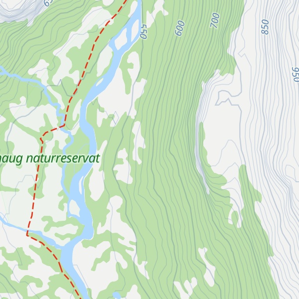 Map of Lægdene