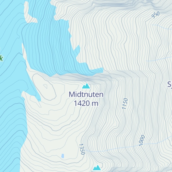 Map of Midtnuten