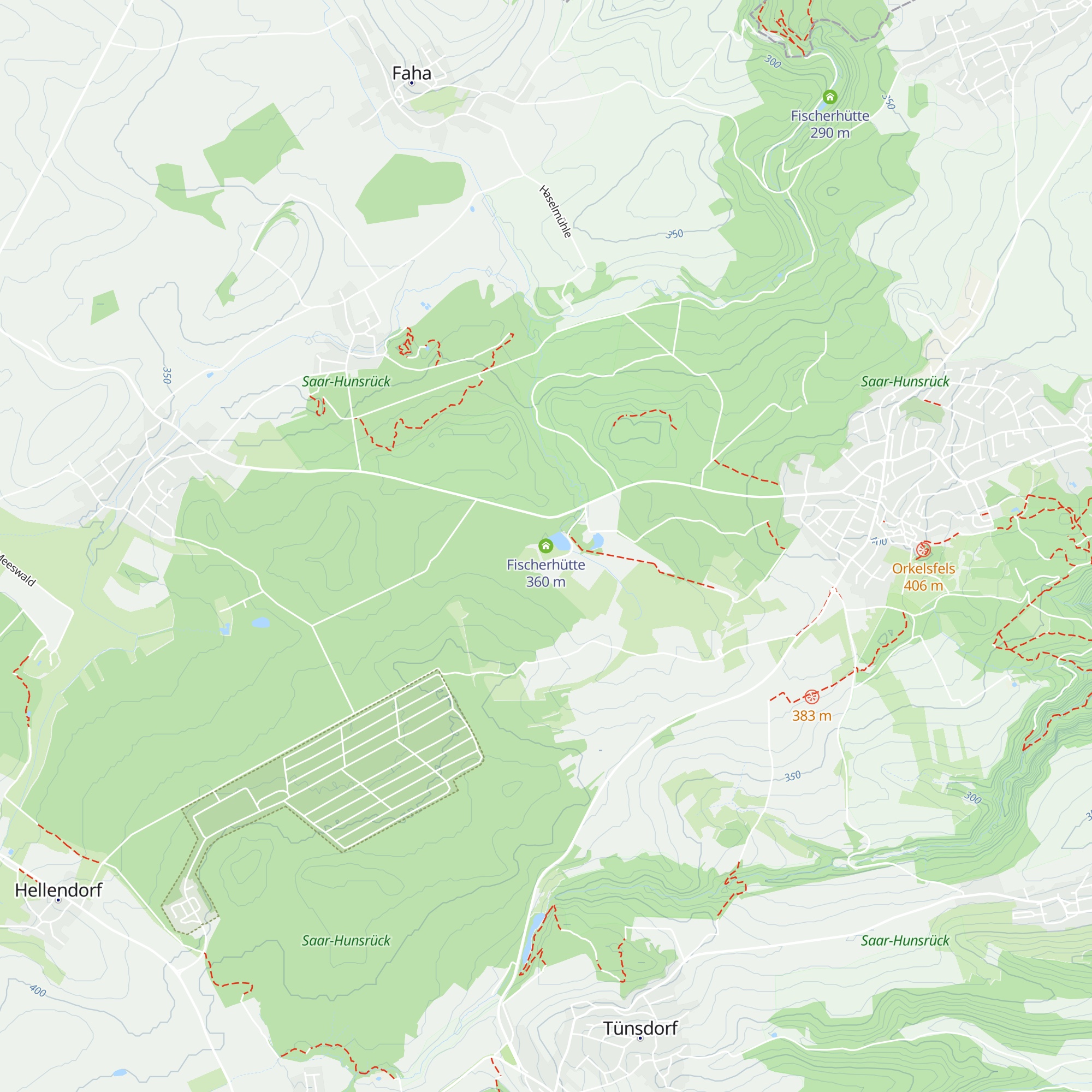 Fischerhütte map