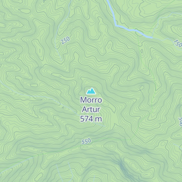 Map of Morro Artur