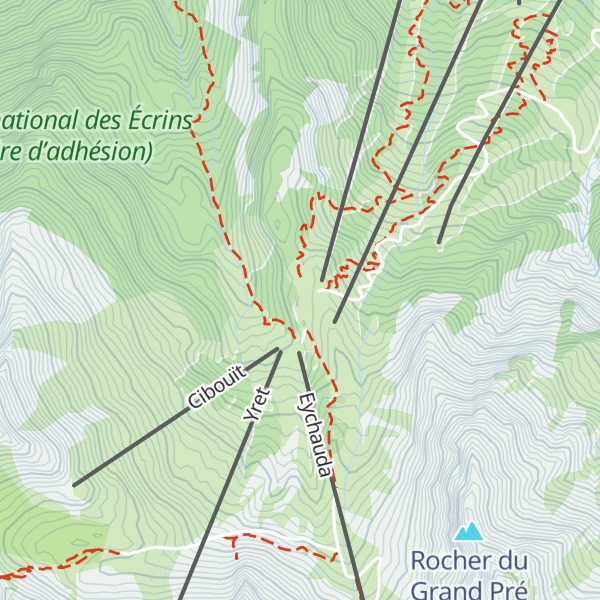 Map of Le Flocon