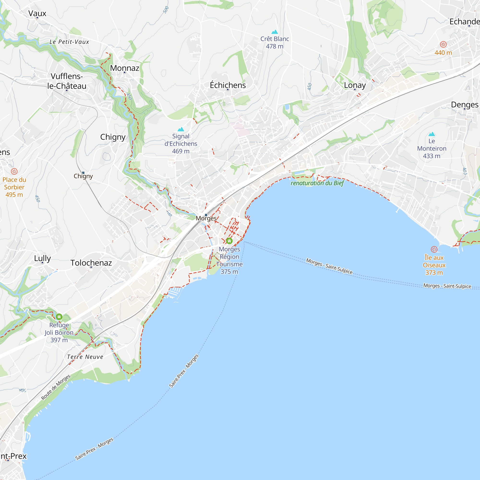 Cabana Crêpes map