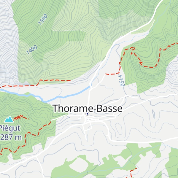 Map of Le Pré de Ger