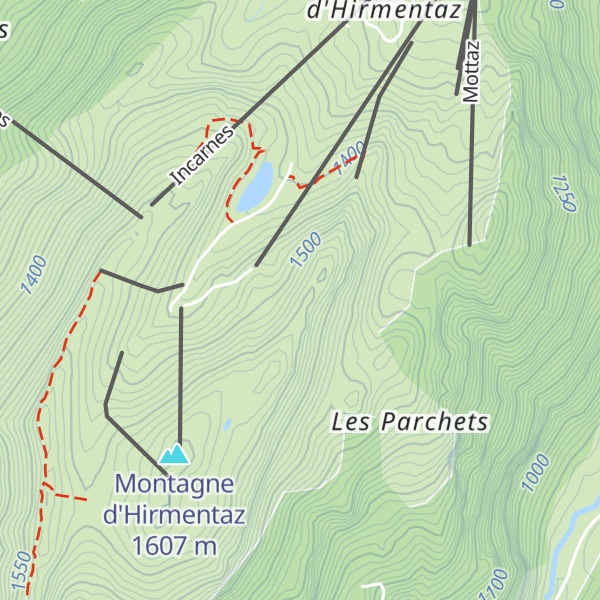 Map of Rocher du Corbeau