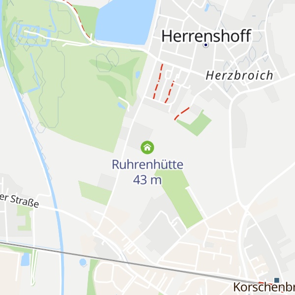 Map of Ruhrenhütte