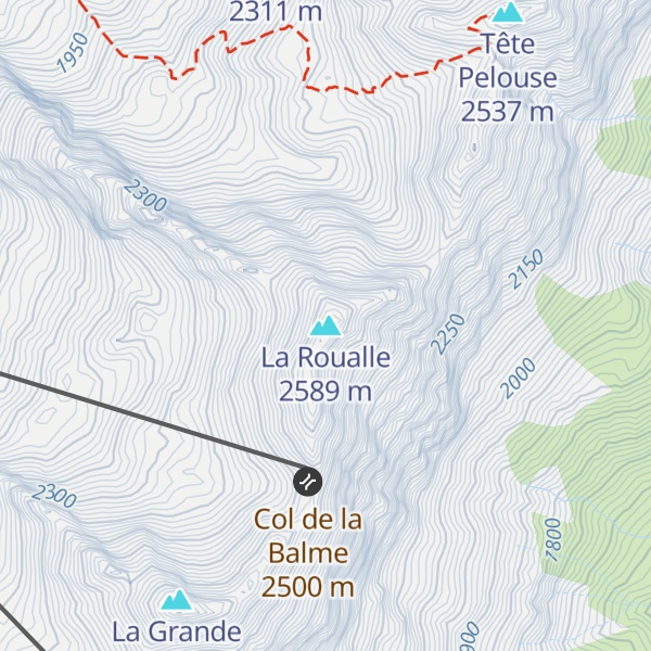 Map of La Roualle
