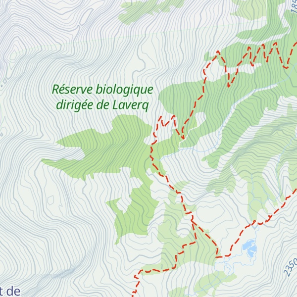 Map of Cabanes de la Séléta