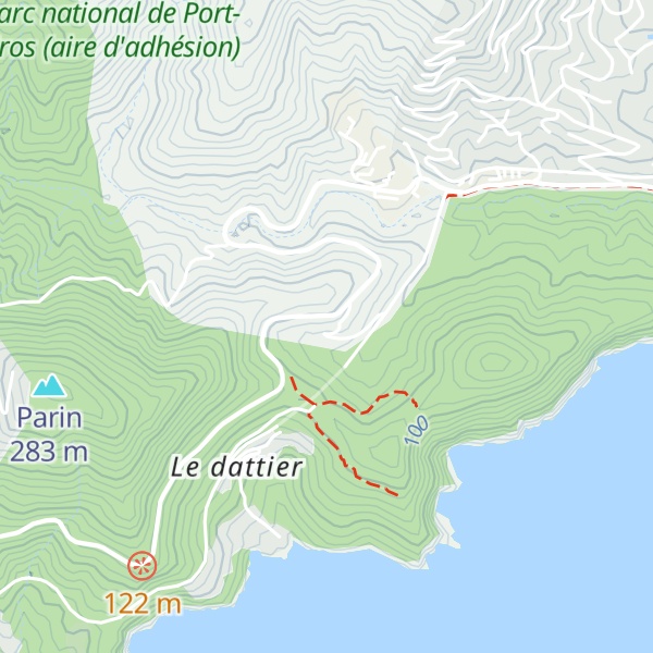 Map of L'Usine, Maison de la Nature