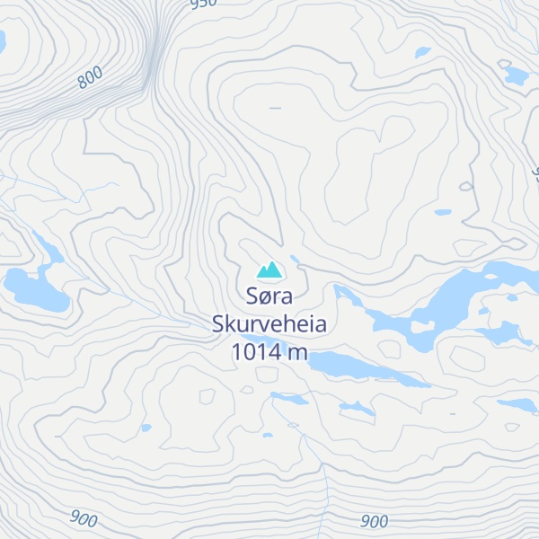 Map of Søra Skurveheia