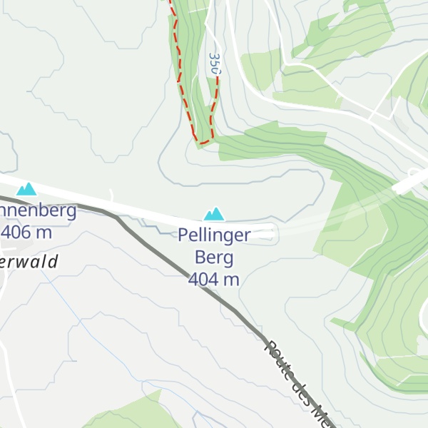 Map of Pellinger Berg