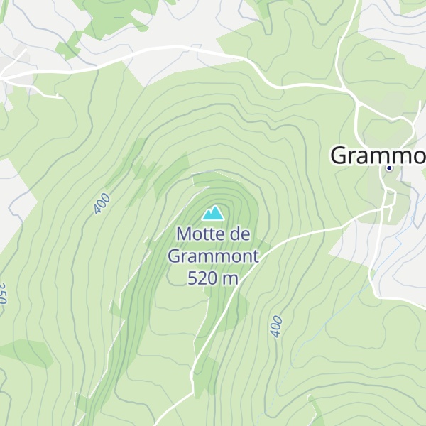 Map of Motte de Grammont