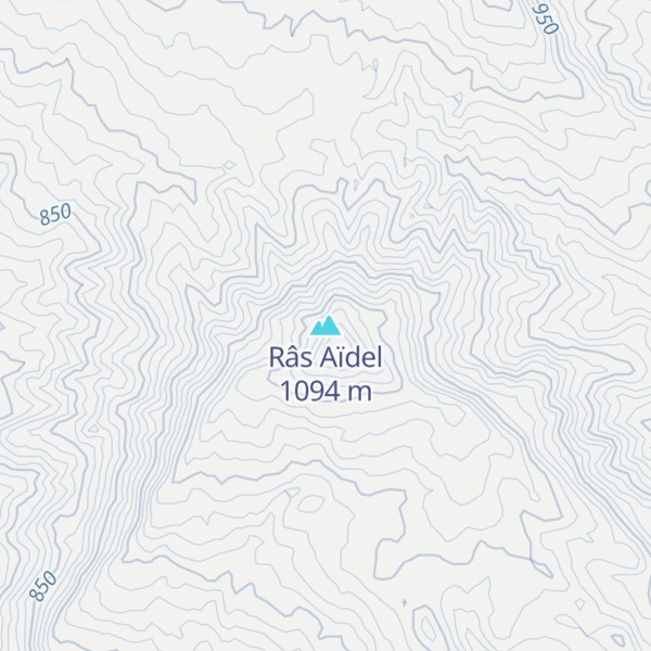 Map of Râs Aïdel