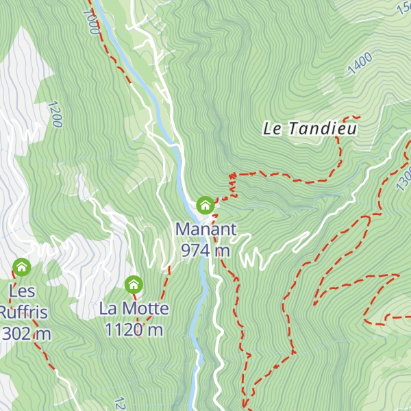 Map of Manant