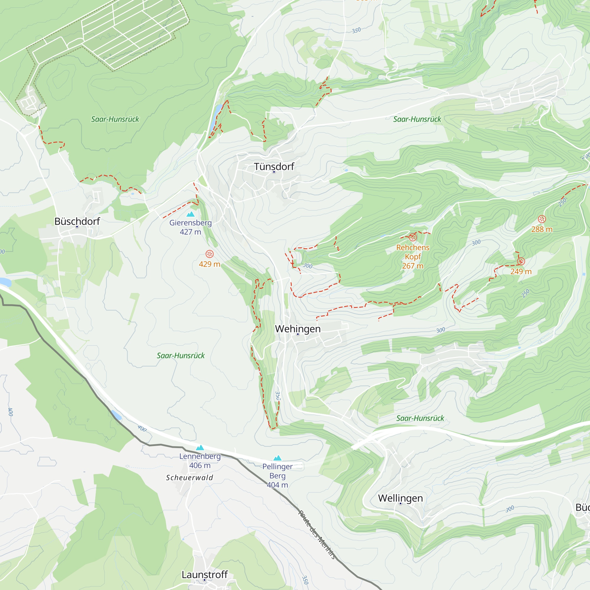 Semmer Hütte map