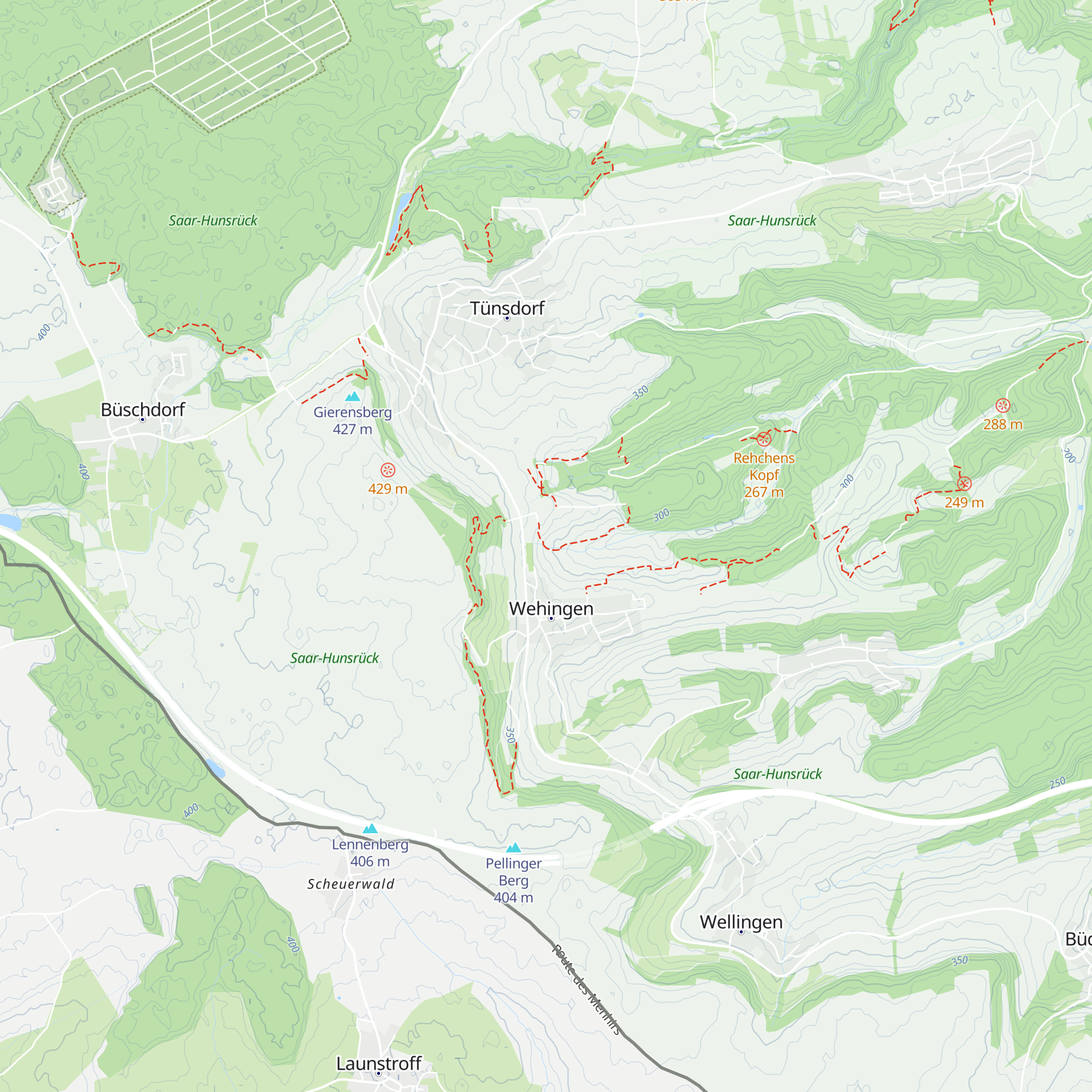 Semmer Hütte map