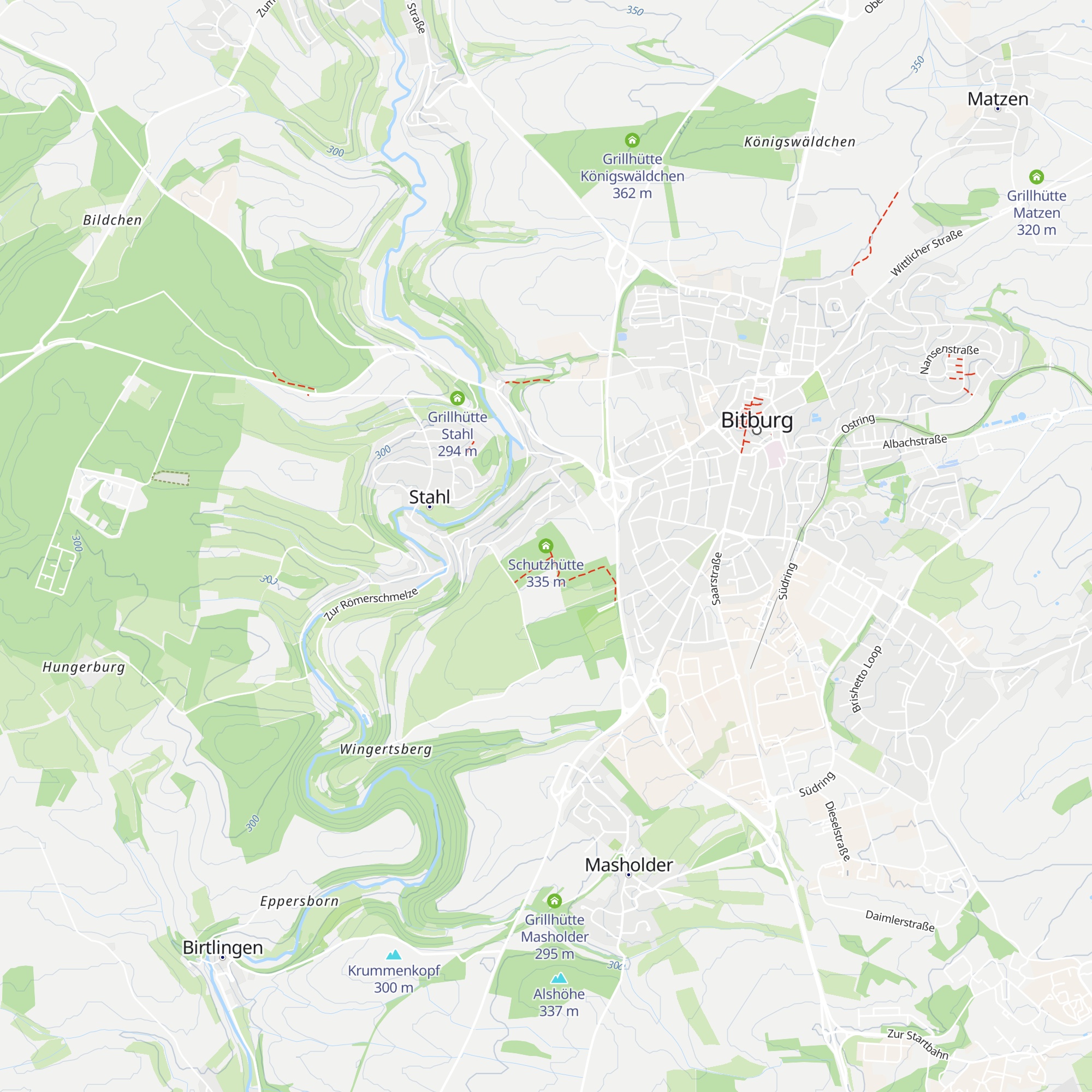Schutzhütte map