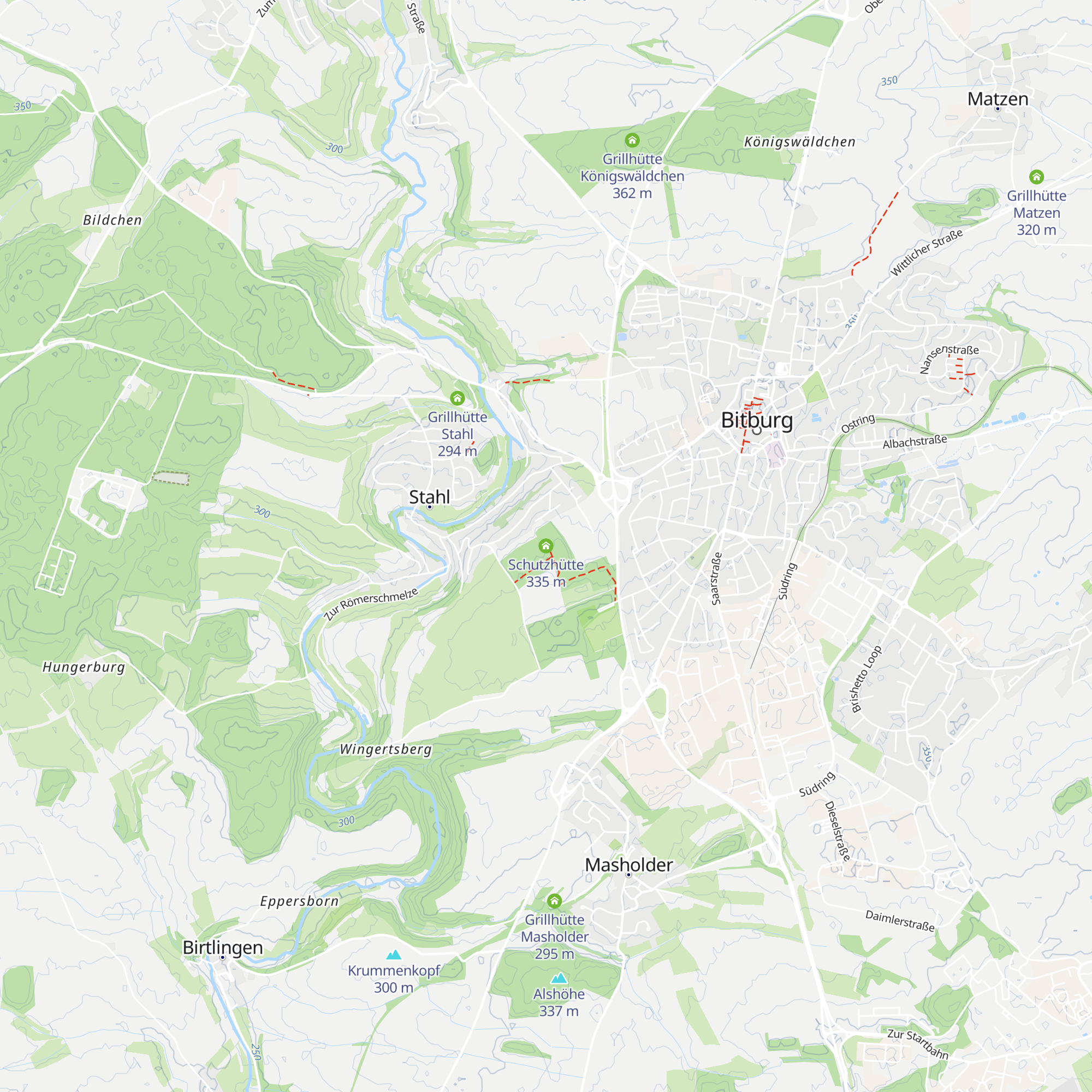 Schutzhütte map