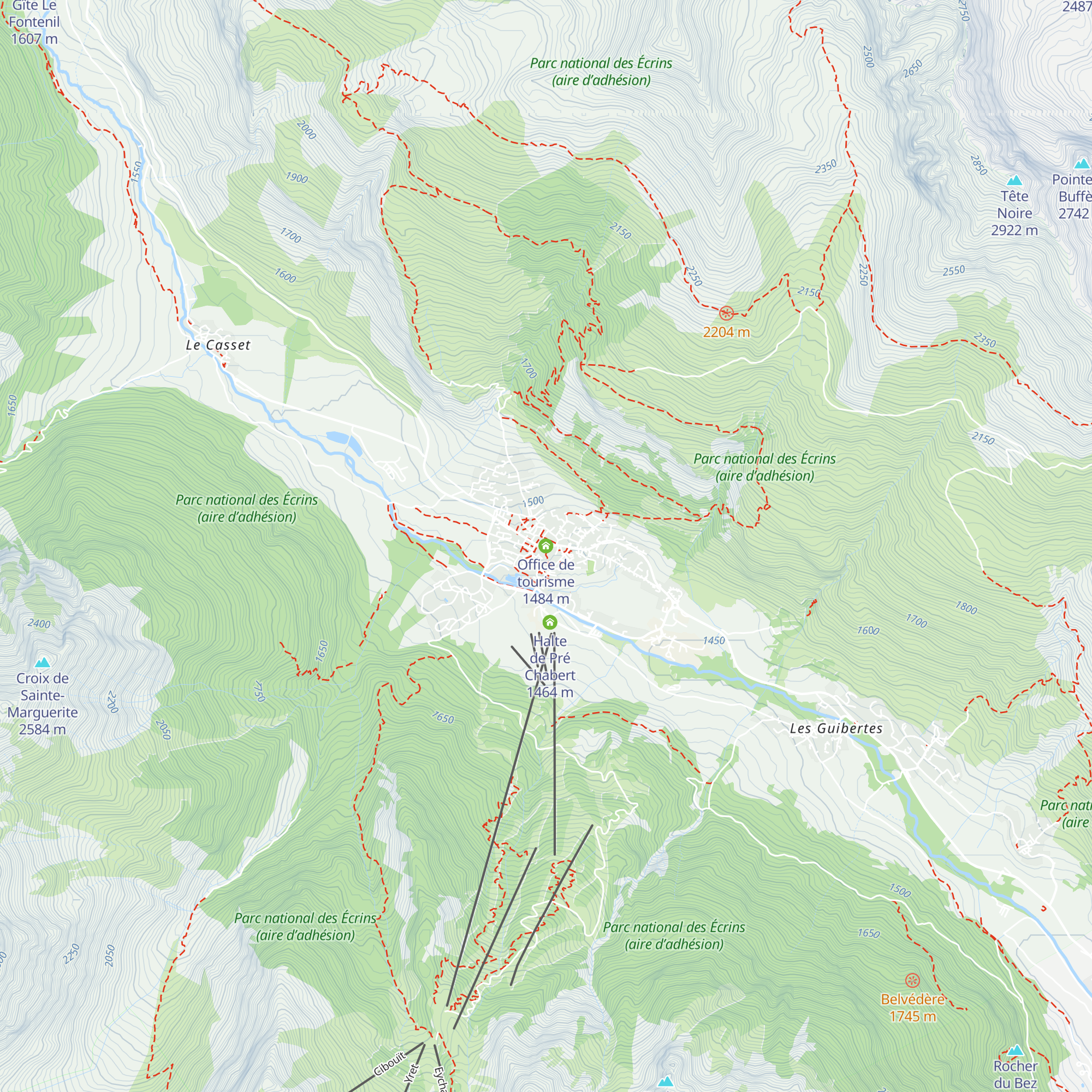 Office de tourisme map