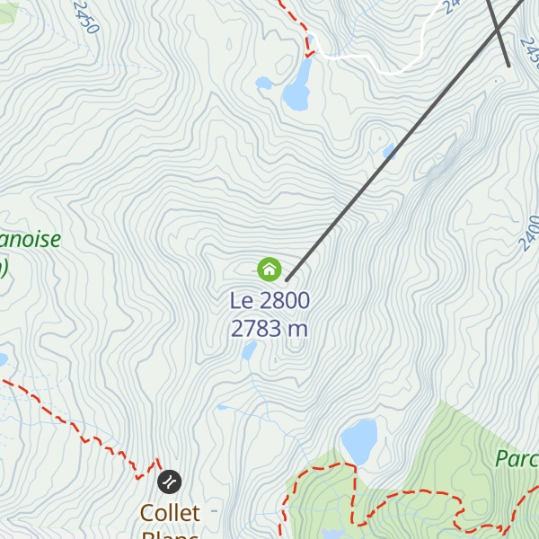 Map of Le 2800