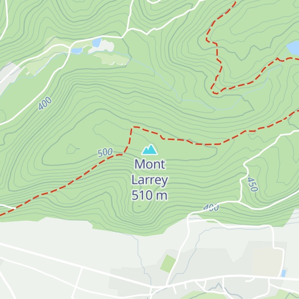 Map of Mont Larrey
