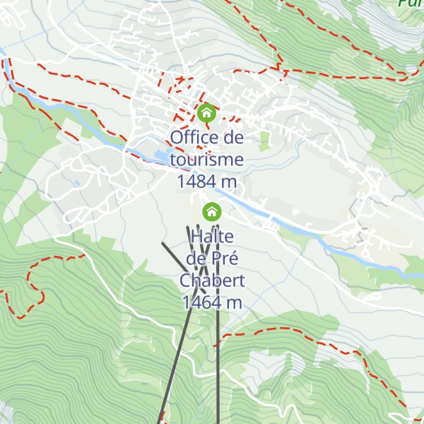 Map of Halte de Pré Chabert
