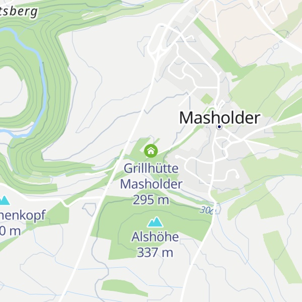 Map of Grillhütte Masholder