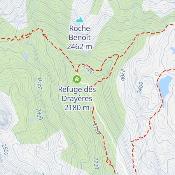 Map of Poste Colonel Brouquisse