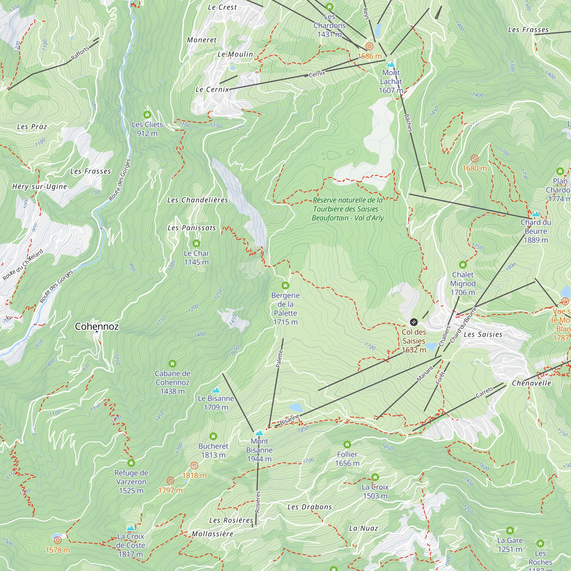 Bergerie de la Palette map