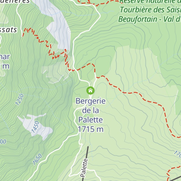Map of Bergerie de la Palette