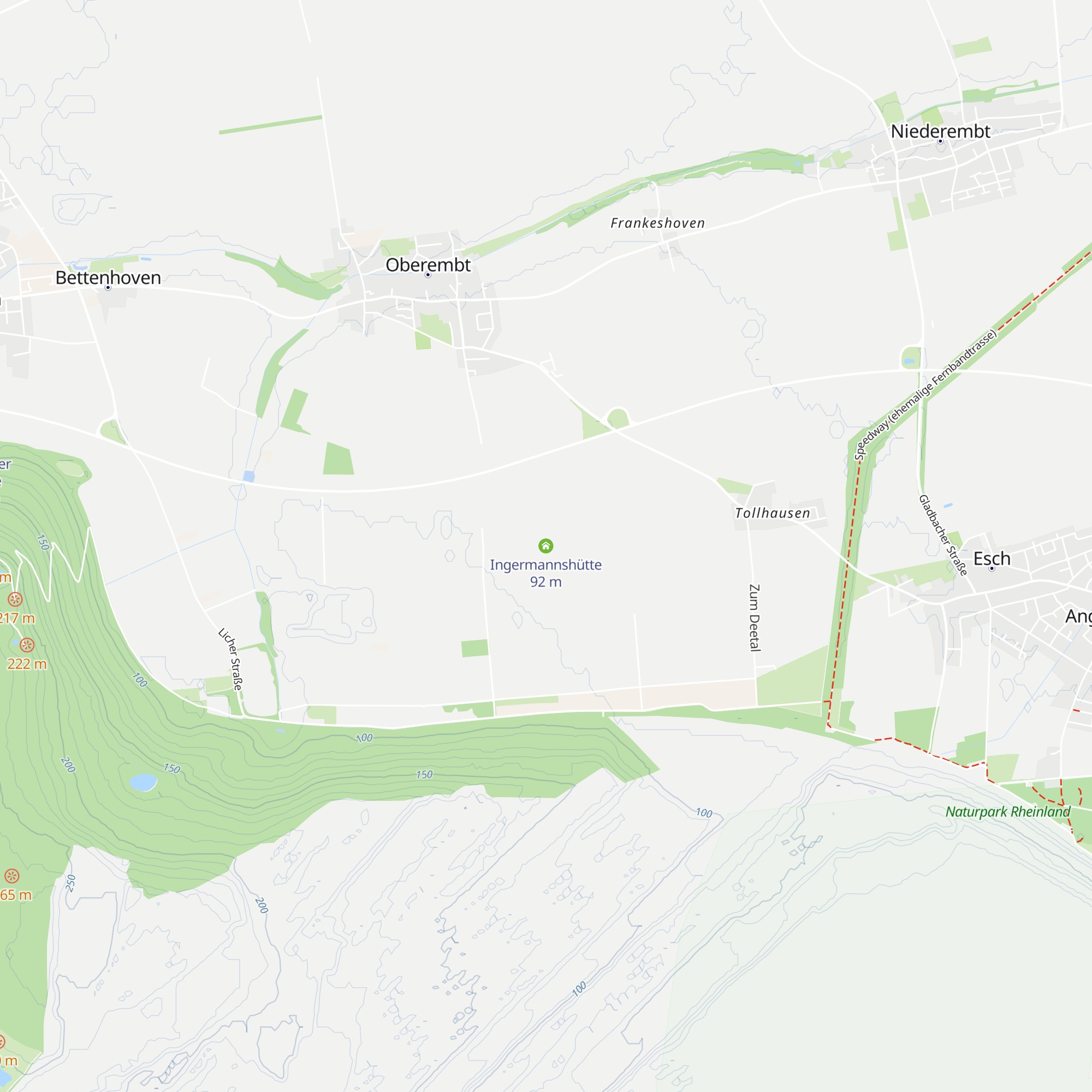 Ingermannshütte map