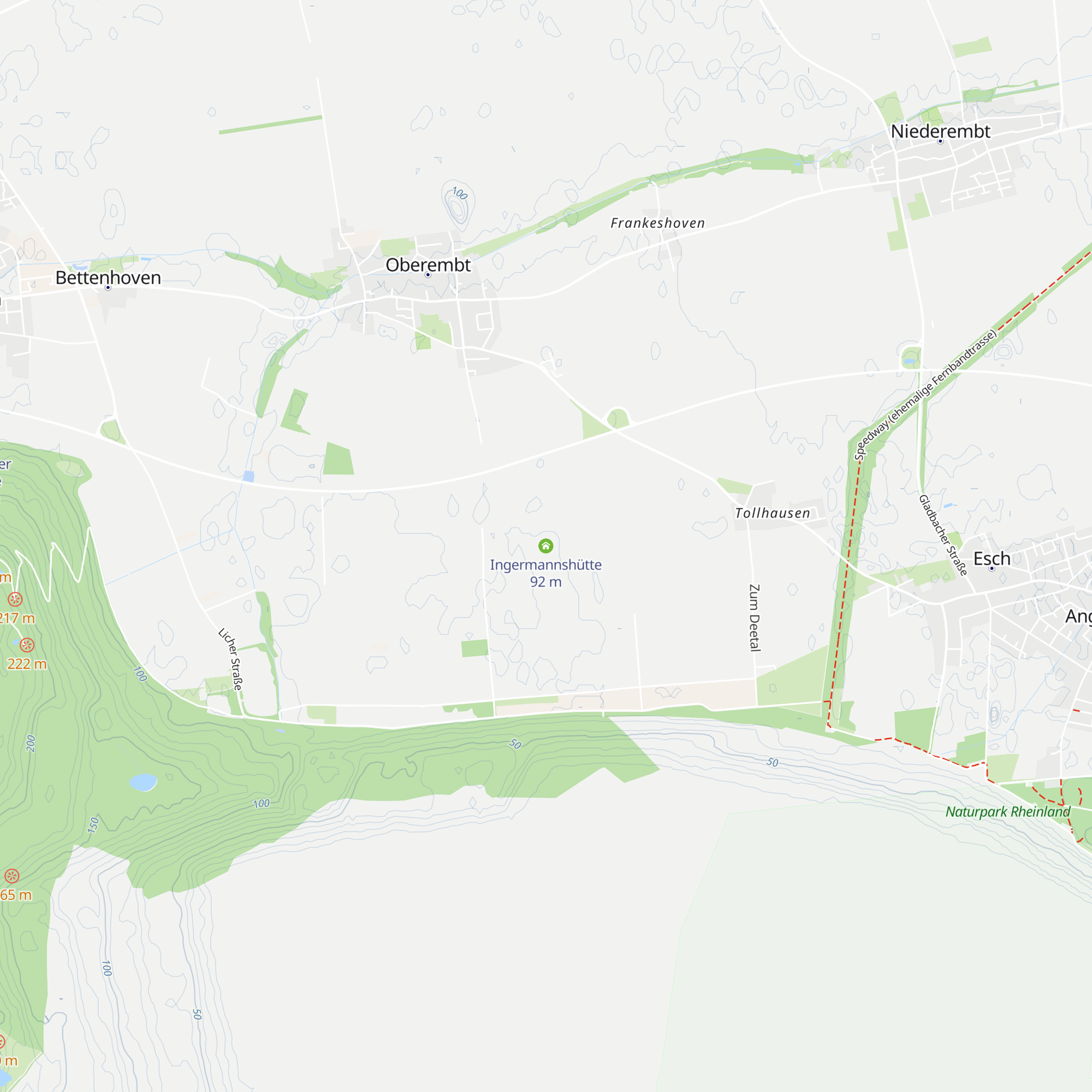 Ingermannshütte map