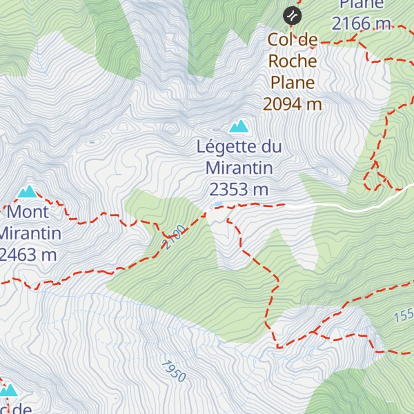 Map of Chalet du Lac