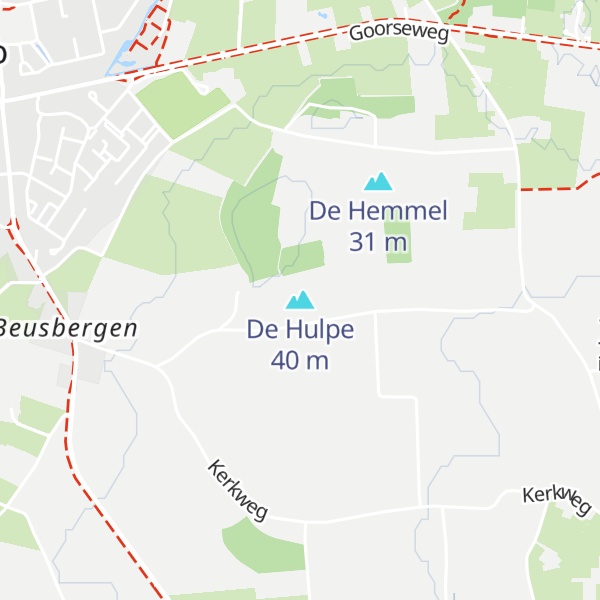 Map of De Hulpe